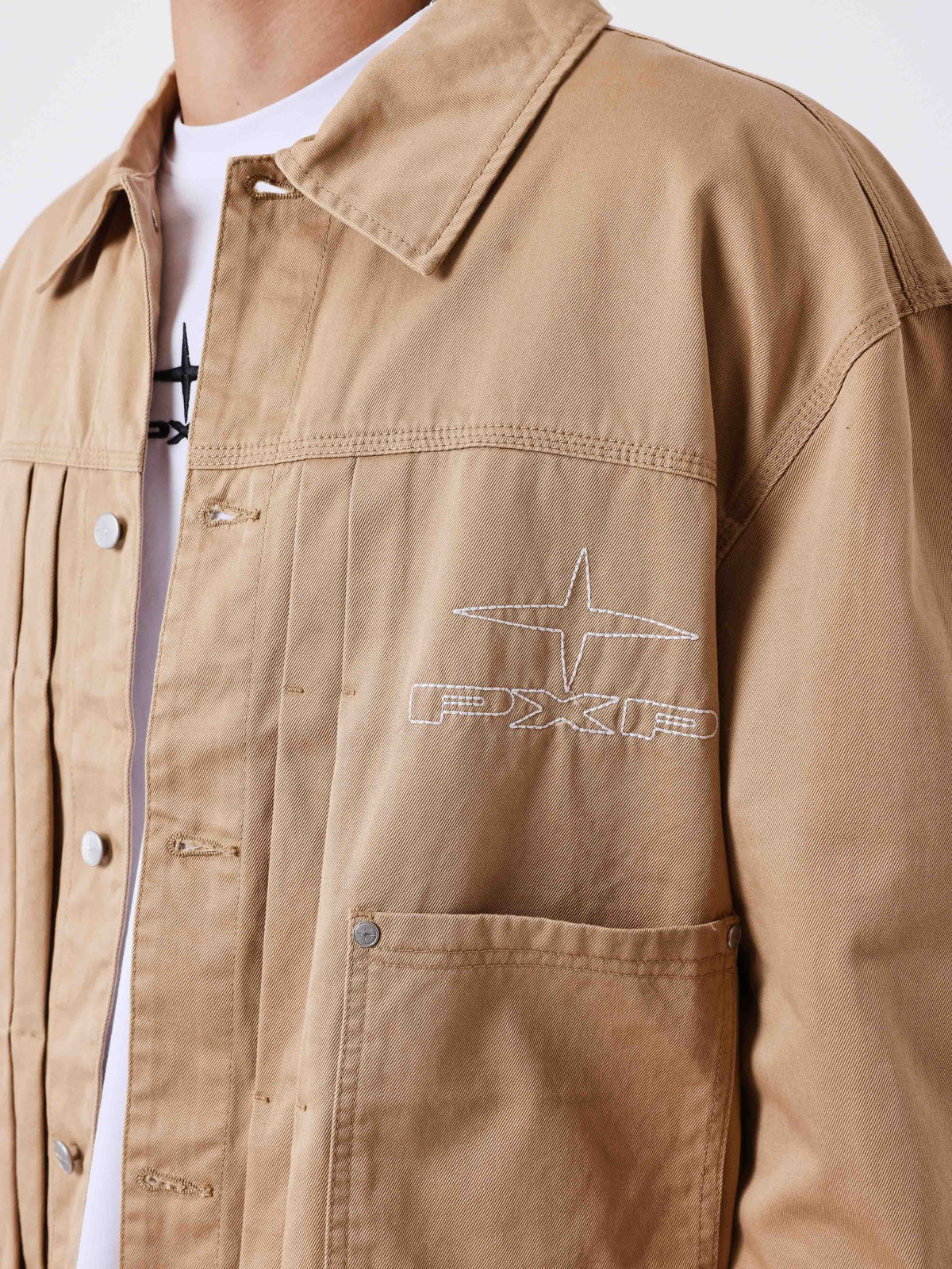 CHAQUETA LONA CLASSY - BEIGE - PROJECT X PARIS | 2693524_BG