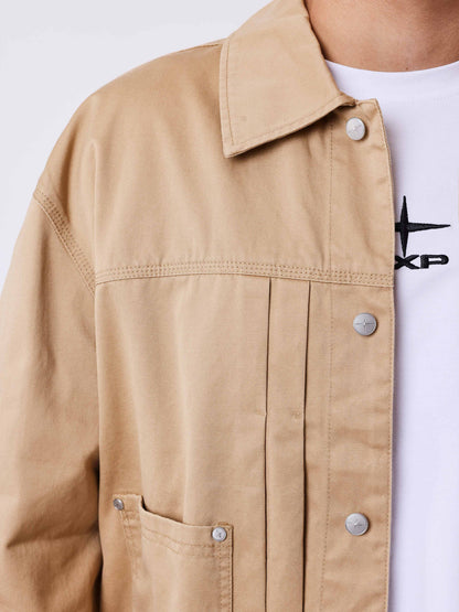 CHAQUETA LONA CLASSY - BEIGE - PROJECT X PARIS | 2693524_BG