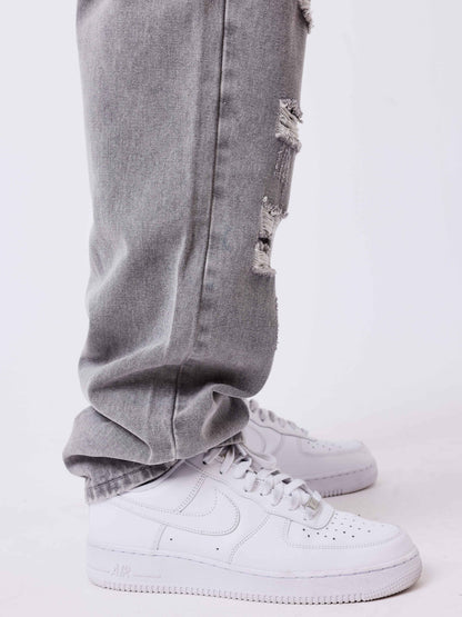 VAQUEROS SKINNY ROTOS - GRIS - PROJECT X PARIS | 2694466_JG