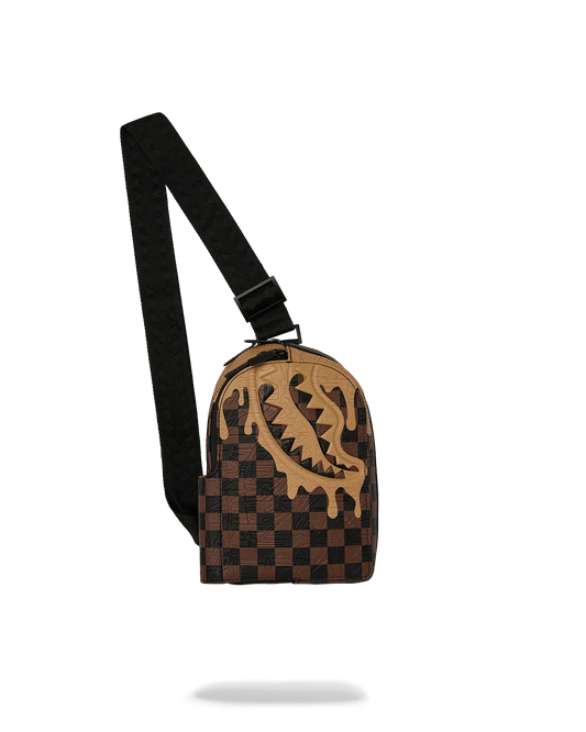 BOLSA SLING HENNY MELT - BROWN - SPRAYGROUND - 910B9366NSZ