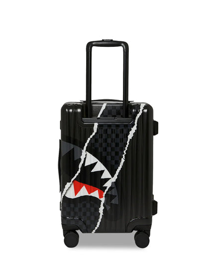 MALETA DE CABINA “CENTER RIP REVEALING GRAY" - NEGRO - SPRAYGROUND | 910CL323NSZ