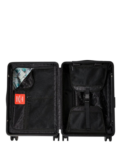 MALETA DE CABINA “CENTER RIP REVEALING GRAY" - NEGRO - SPRAYGROUND | 910CL323NSZ