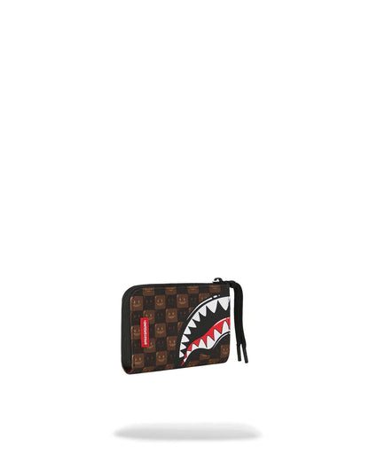 BILLETERA SHARKS IN PARIS WTF BUBBLE - MARRÓN - SPRAYGROUND | 910W9302NSZ