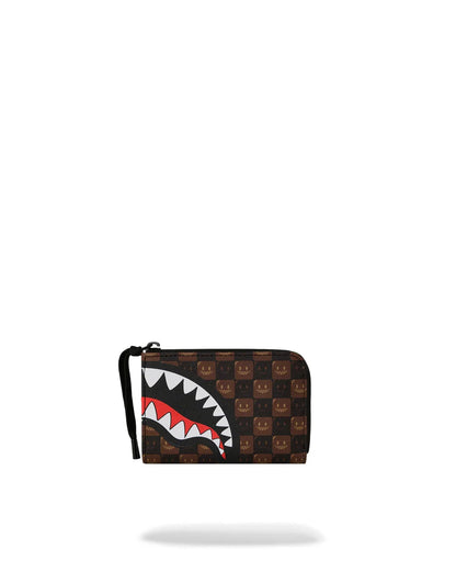 BILLETERA SHARKS IN PARIS WTF BUBBLE - MARRÓN - SPRAYGROUND | 910W9302NSZ