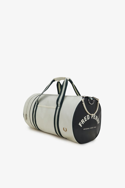 BOLSA DE DEPORTE CLÁSICA - CRUDO/VERDE - FRED PERRY | L7255 V11