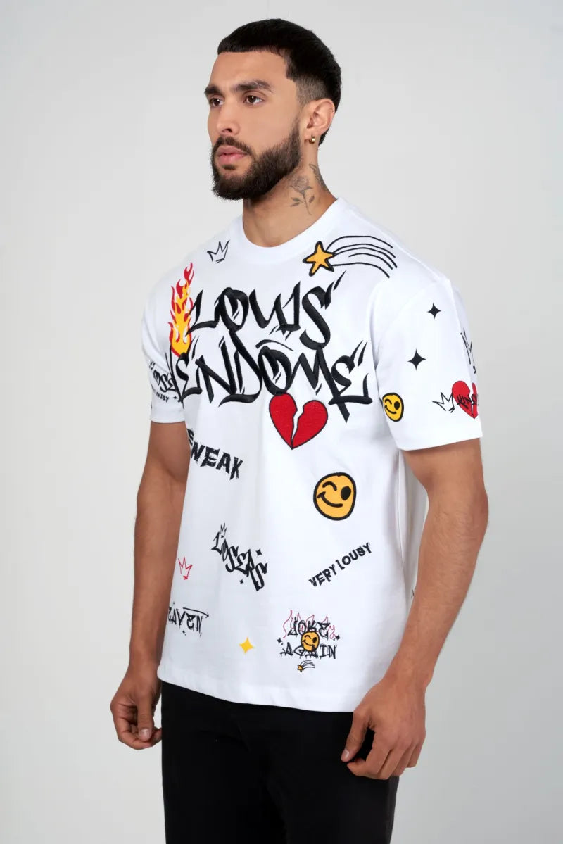 CAMISETA "HEAVEN" - BLANCO - LOUIS VENDOME PARIS | LV L74