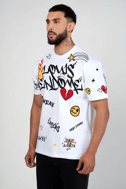 CAMISETA "HEAVEN" - BLANCO - LOUIS VENDOME PARIS | LV L74
