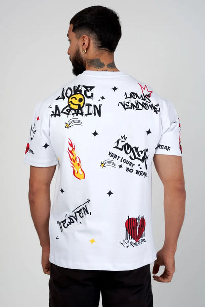 CAMISETA "HEAVEN" - BLANCO - LOUIS VENDOME PARIS | LV L74