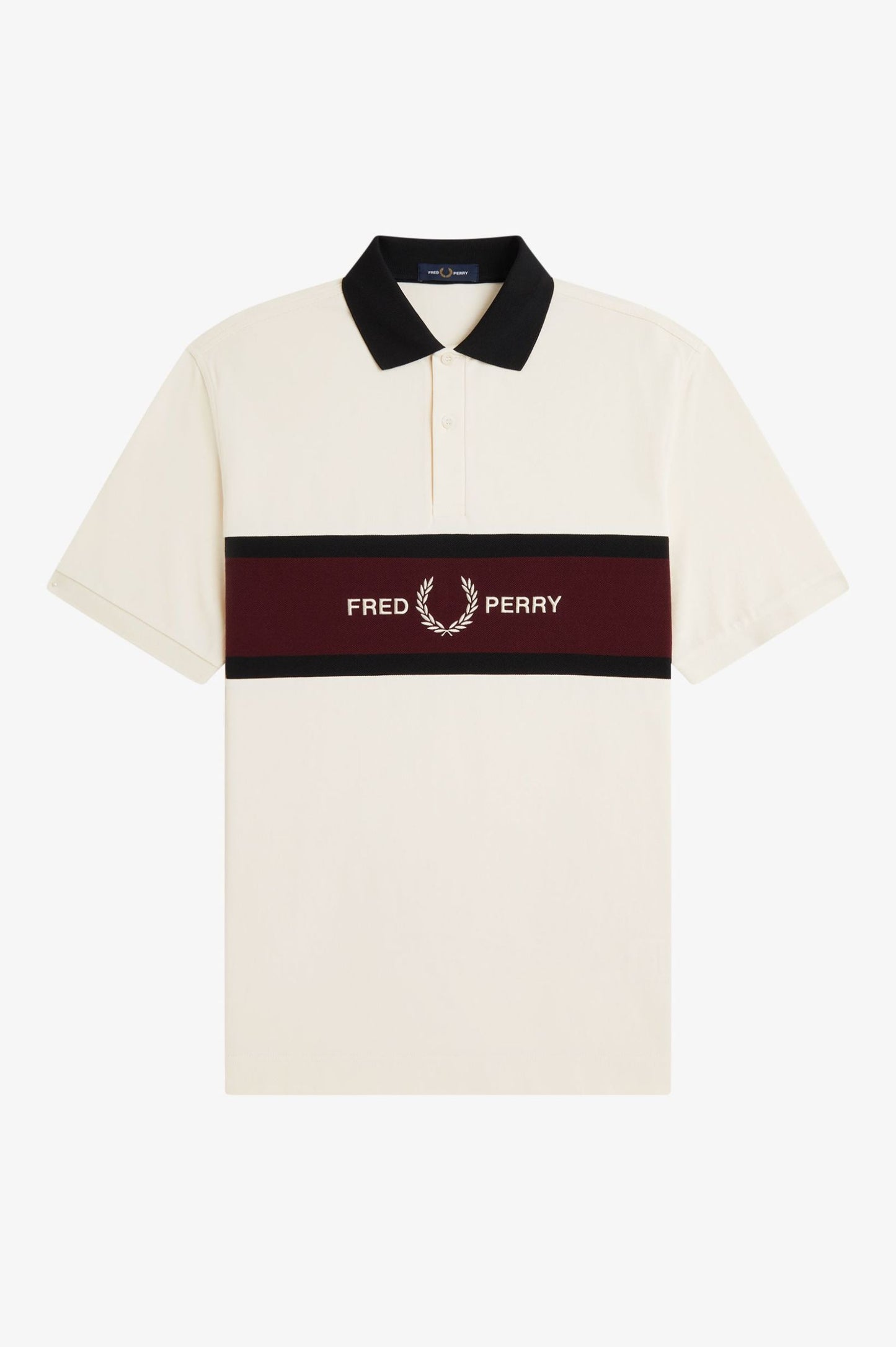 POLO PANEL BORDADO - BEIGE - FRED PERRY | M2421 560