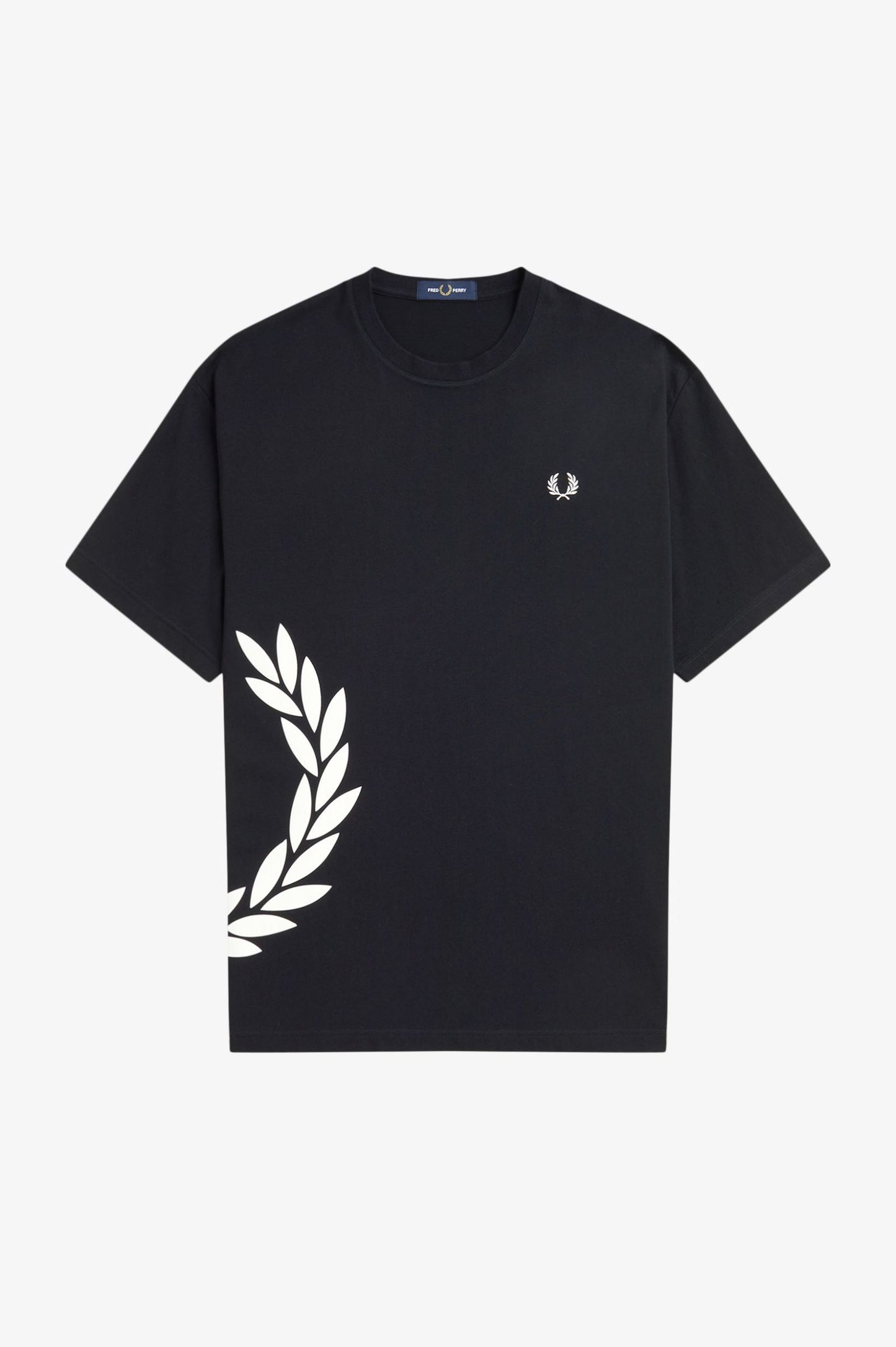 CAMISETA LAUREL - NEGRO - FRED PERRY | M2440 102