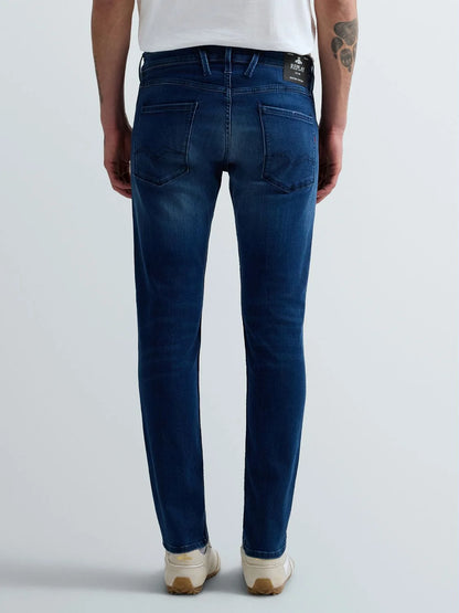 PANTALÓN VAQUERO AJUSTADO SLIM FIT ANBASS - AZUL - REPLAY | M914 .000.41A 783