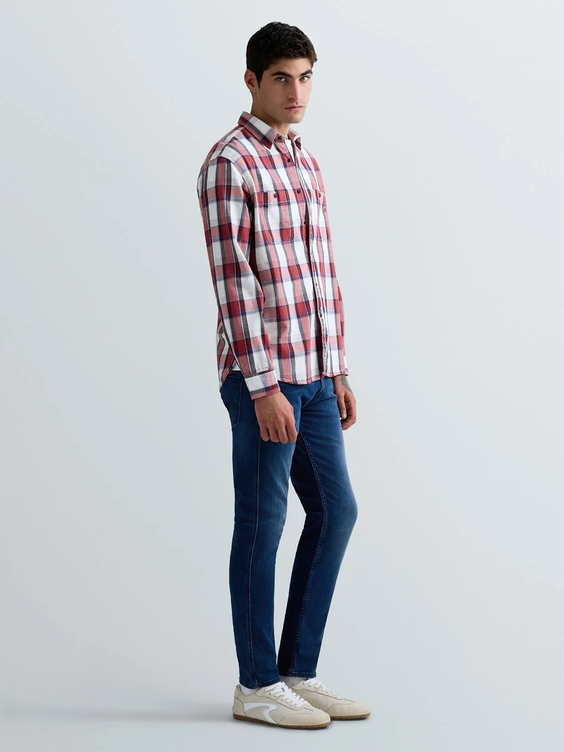 PANTALÓN VAQUERO AJUSTADO SLIM FIT ANBASS - AZUL - REPLAY | M914 .000.41A 783