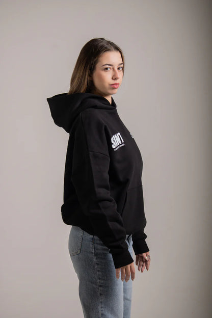 SUDADERA CON CAPUCHA "STARCLUB" - NEGRO - SAINT DEPT
