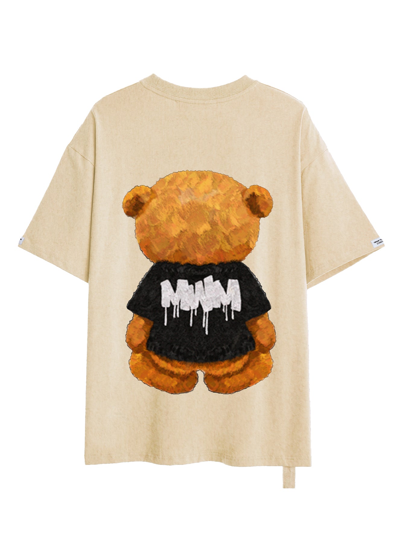 CAMISETA "TEDDY" - ECRU - TEDDY CAPSULE MOD WAVE MOVEMENT | MW072021392