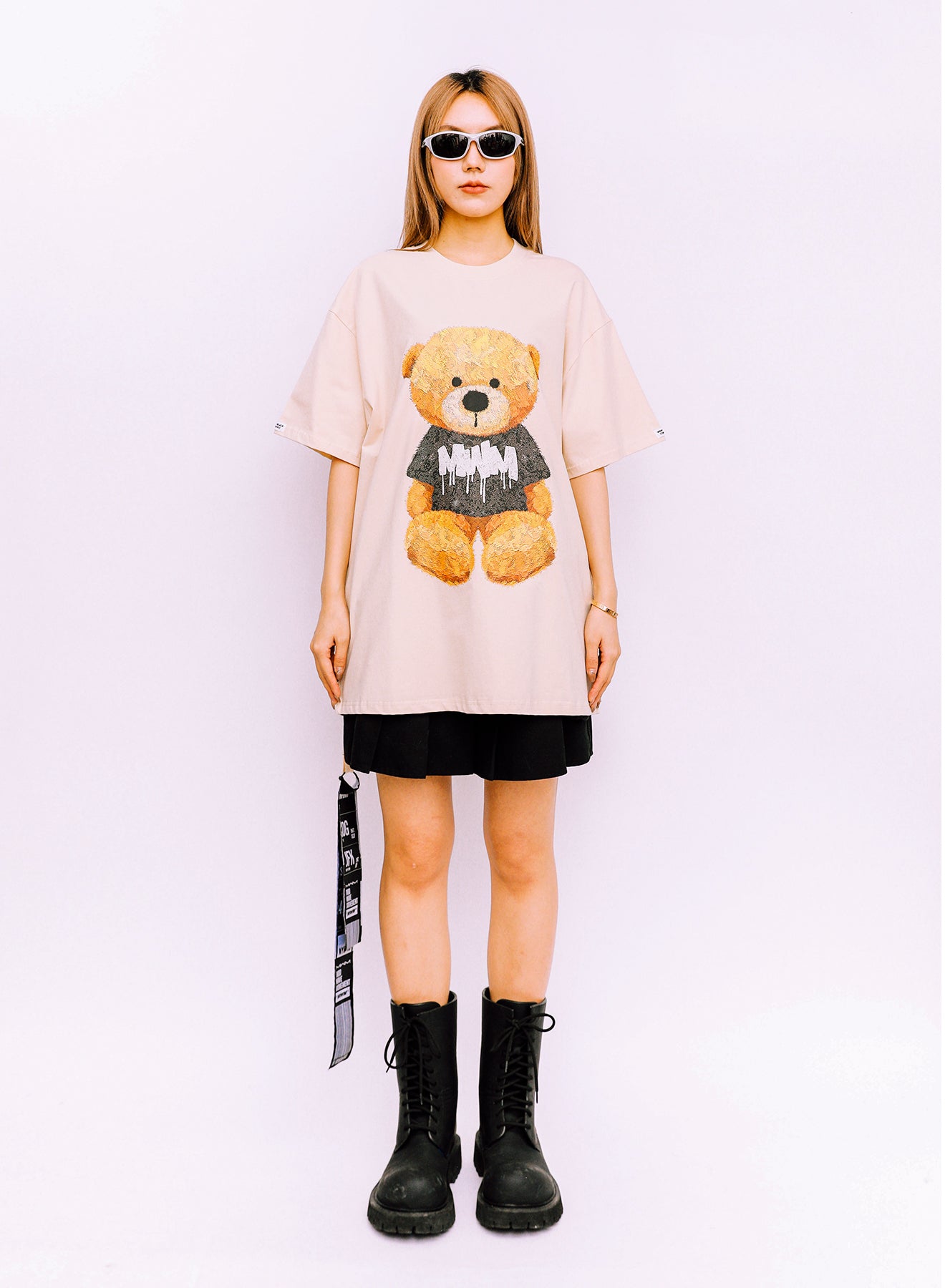 CAMISETA "TEDDY" - ECRU - TEDDY CAPSULE MOD WAVE MOVEMENT | MW072021392