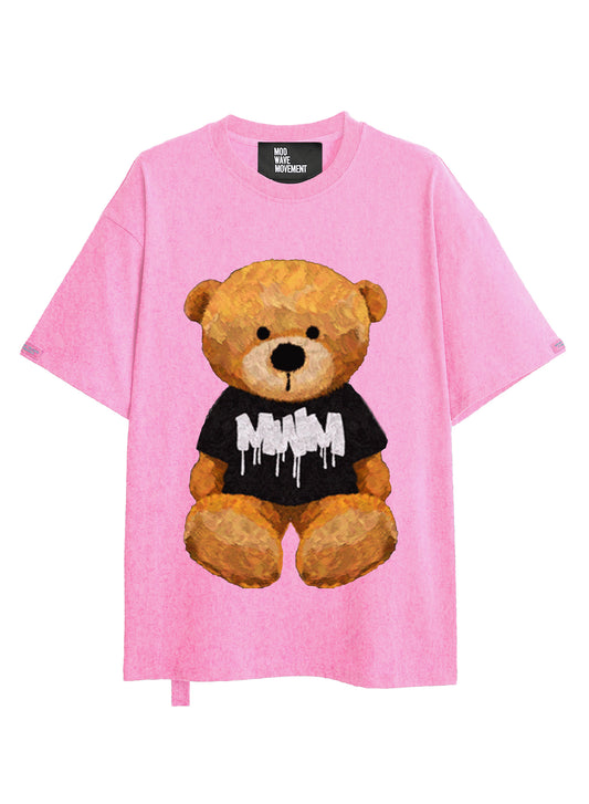 CAMISETA "TEDDY" - ROSA - TEDDY CAPSULE MOD WAVE MOVEMENT | MW072021392