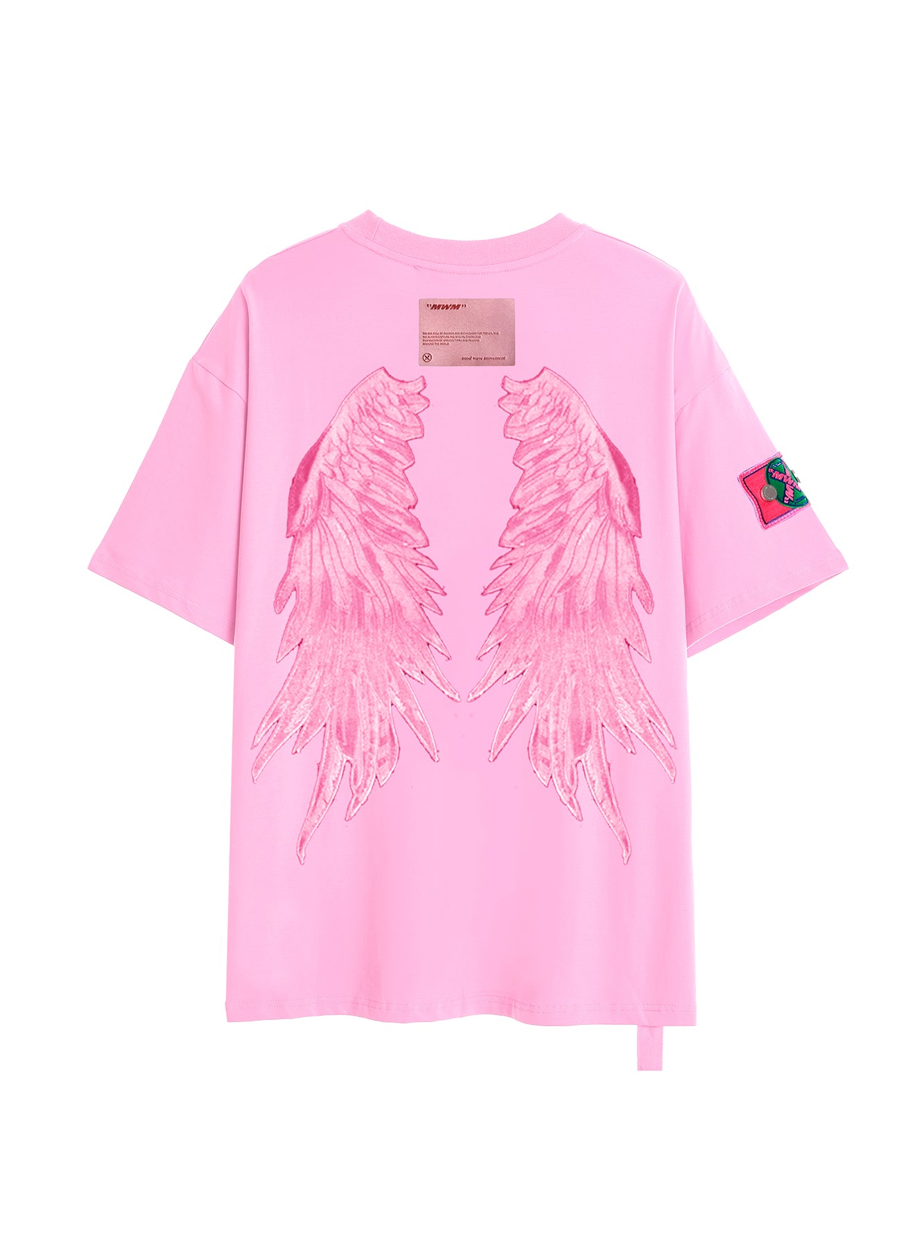 CAMISETA ALAS - ROSA - WINGS CAPSULE MOD WAVE MOVEMENT | MW072021417