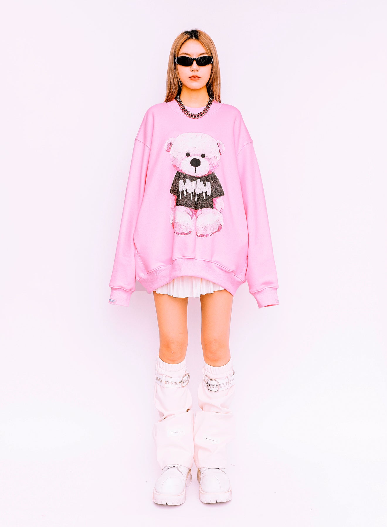 SUDADERA "TEDDY" - ROSA - TEDDY CAPSULE MOD WAVE MOVEMENT | MW073161390