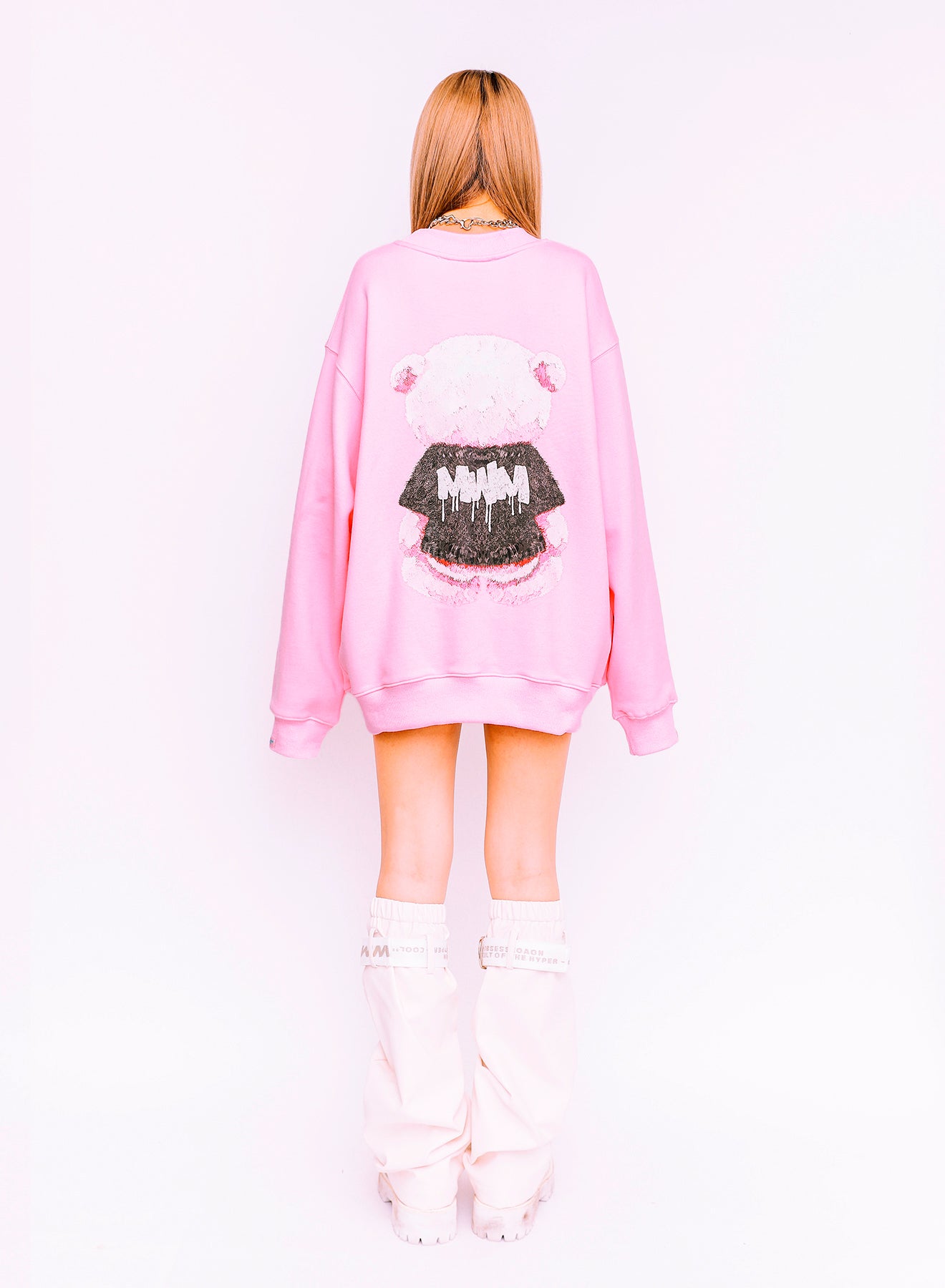 SUDADERA "TEDDY" - ROSA - TEDDY CAPSULE MOD WAVE MOVEMENT | MW073161390