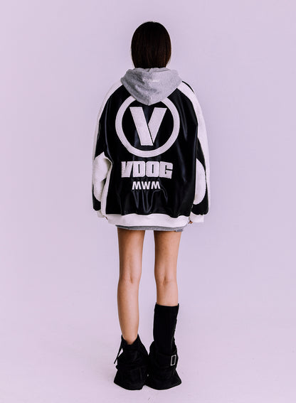 CHAQUETA "VANGUARD'S DOG" CON PELO - NEGRO - VANGUARD'S DOG CAPSULE MOD WAVE MOVEMENT | MW074071439