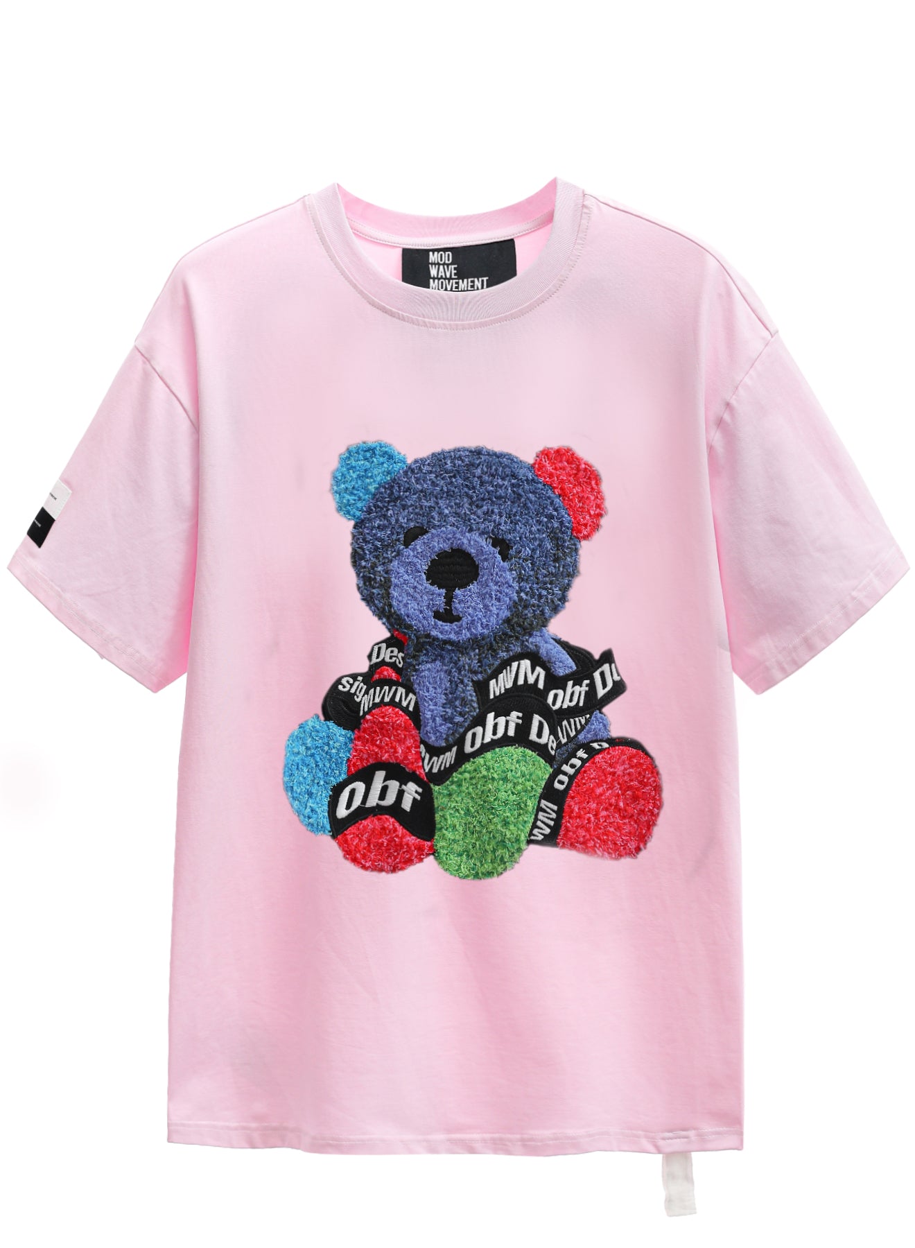 CAMISETA "TEDDY" CON PELO - ROSA - TEDDY CAPSULE MOD WAVE MOVEMENT | MW082020592