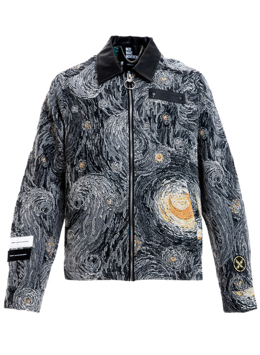 CHAQUETA "VAN GOGH" - NEGRO - BLACK CAPSULE MOD WAVE MOVEMENT | MW091070381