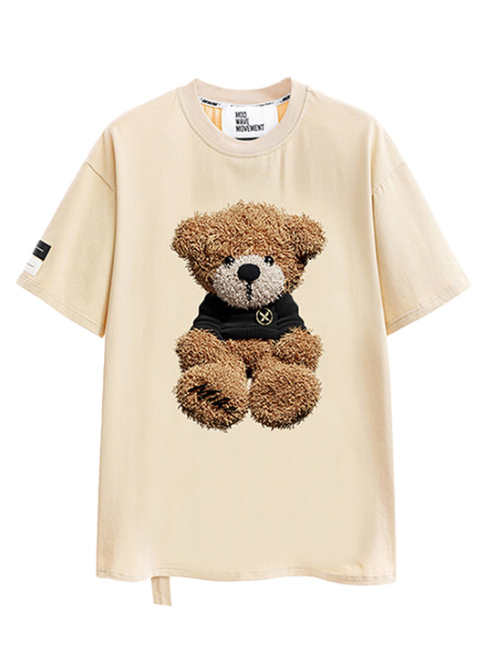 CAMISETA "TEDDY" - BEIGE - TEDDY CAPSULE MOD WAVE MOVEMENT | MW092020058