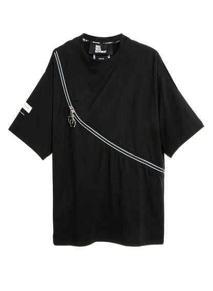 CAMISETA "ZIP" - NEGRO - BLACK CAPSULE MOD WAVE MOVEMENT | MW092020376
