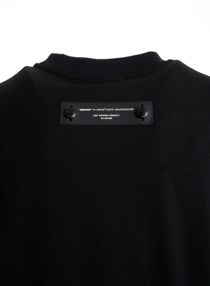 CAMISETA "ZIP" - NEGRO - BLACK CAPSULE MOD WAVE MOVEMENT | MW092020376