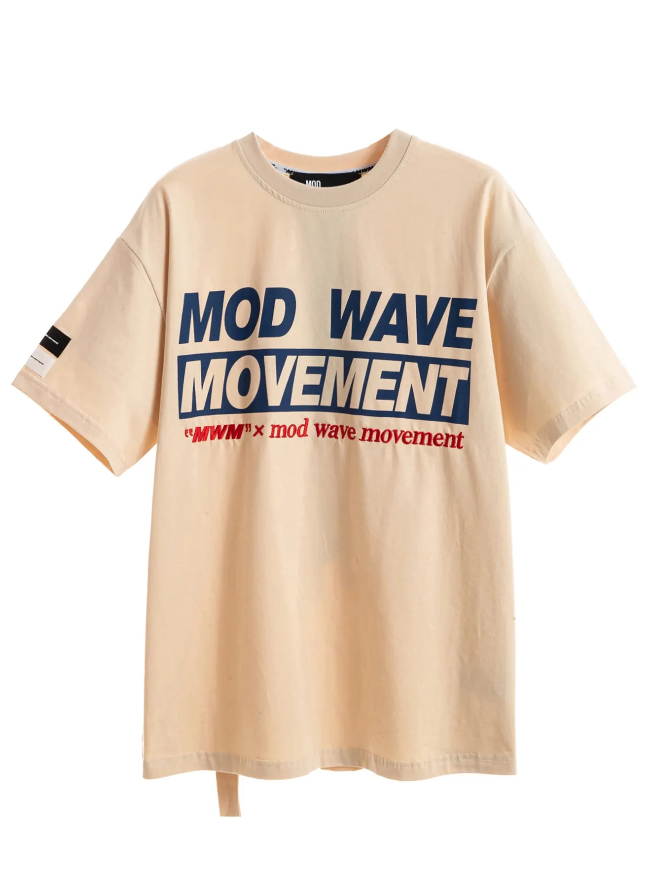 CAMISETA JEANS "TEDDY" - BEIGE - TEDDY CAPSULE MOD WAVE MOVEMENT | MW092020456