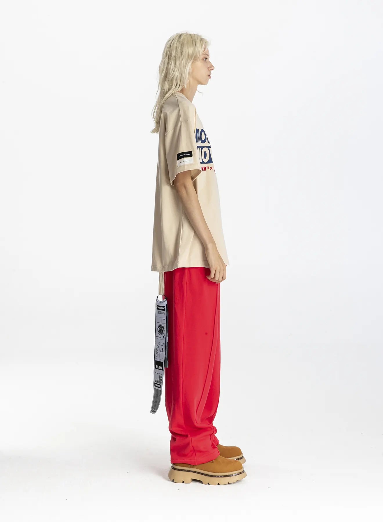 CAMISETA JEANS "TEDDY" - BEIGE - TEDDY CAPSULE MOD WAVE MOVEMENT | MW092020456