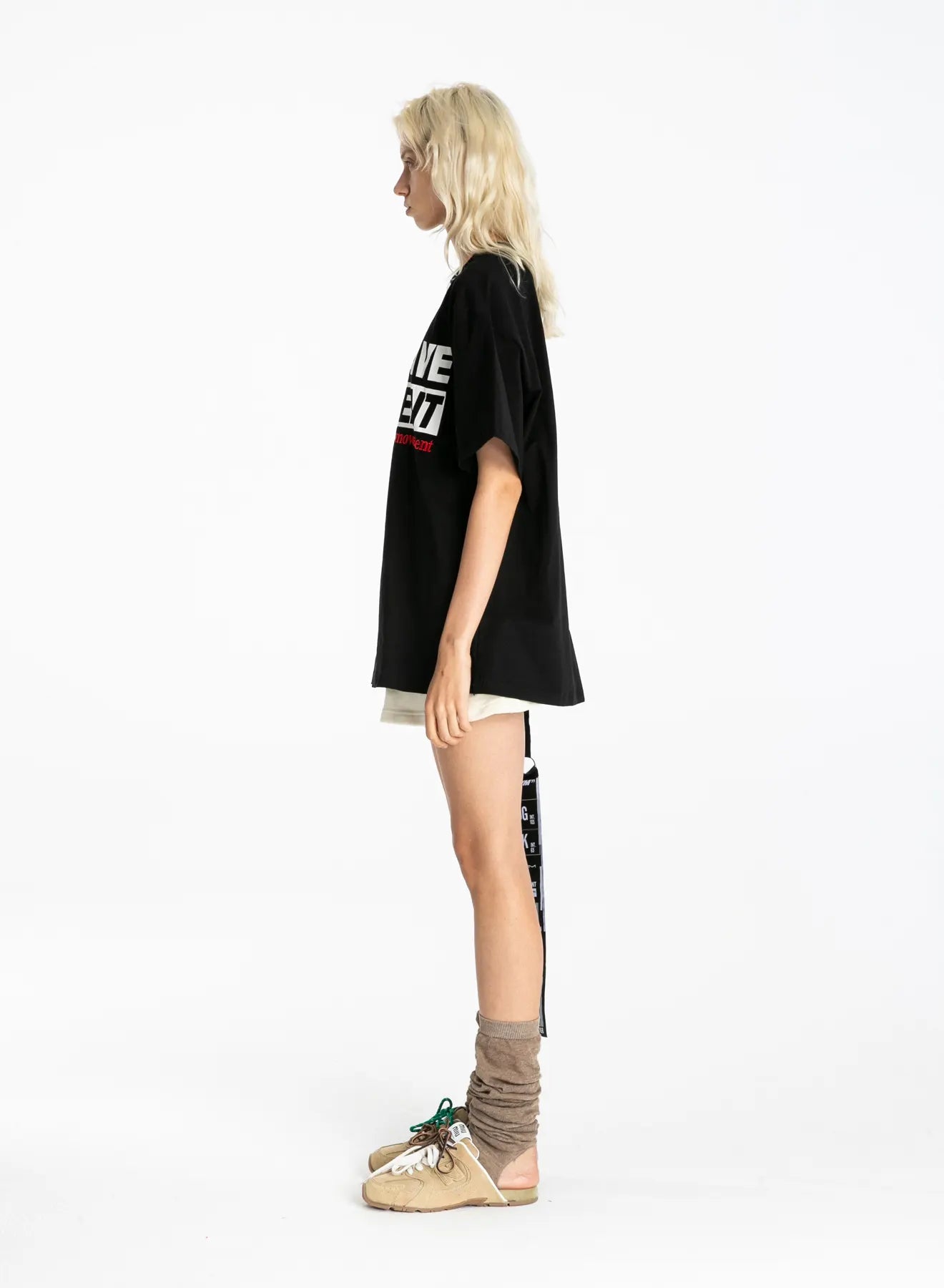 CAMISETA JEANS "TEDDY" - NEGRO - TEDDY CAPSULE MOD WAVE MOVEMENT | MW092020456