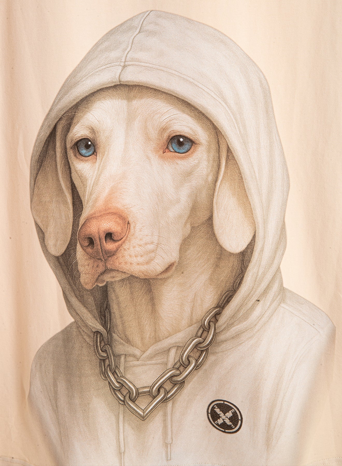 CAMISETA "GUARD DOG" - BEIGE - VANGUARD'S DOG CAPSULE MOD WAVE MOVEMENT | MW092020469