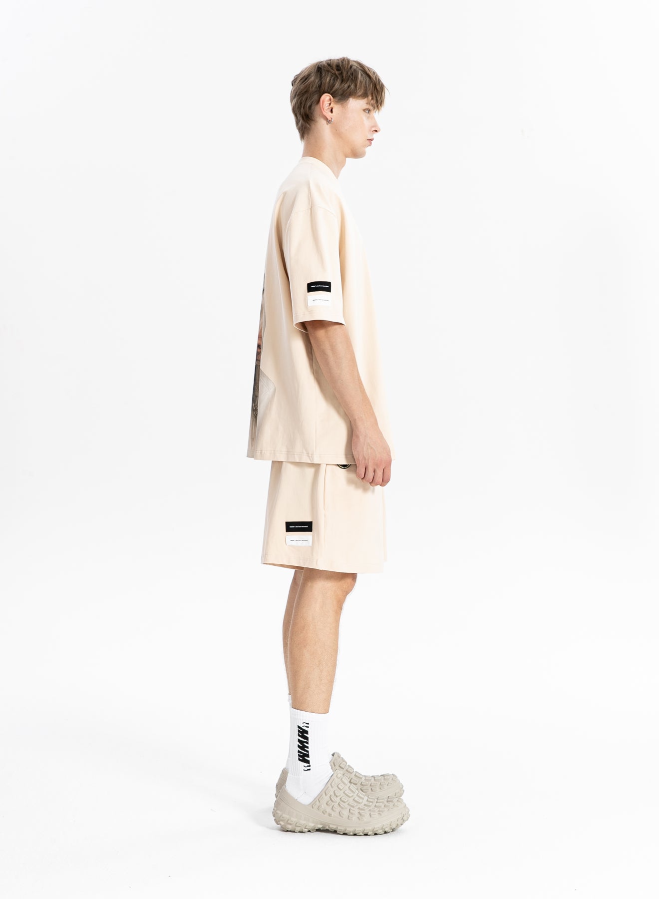 CAMISETA "GUARD DOG" - BEIGE - VANGUARD'S DOG CAPSULE MOD WAVE MOVEMENT | MW092020469