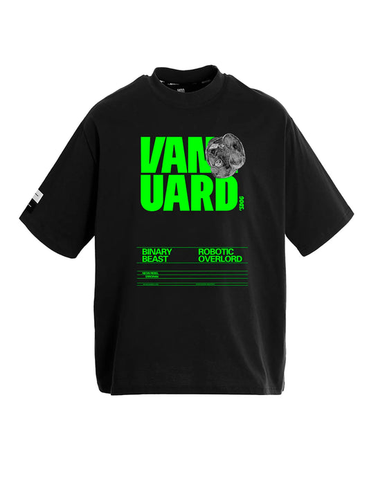 CAMISETA "VD" - NEGRO - VANGUARD'S DOG CAPSULE MOD WAVE MOVEMENT | MW092020470