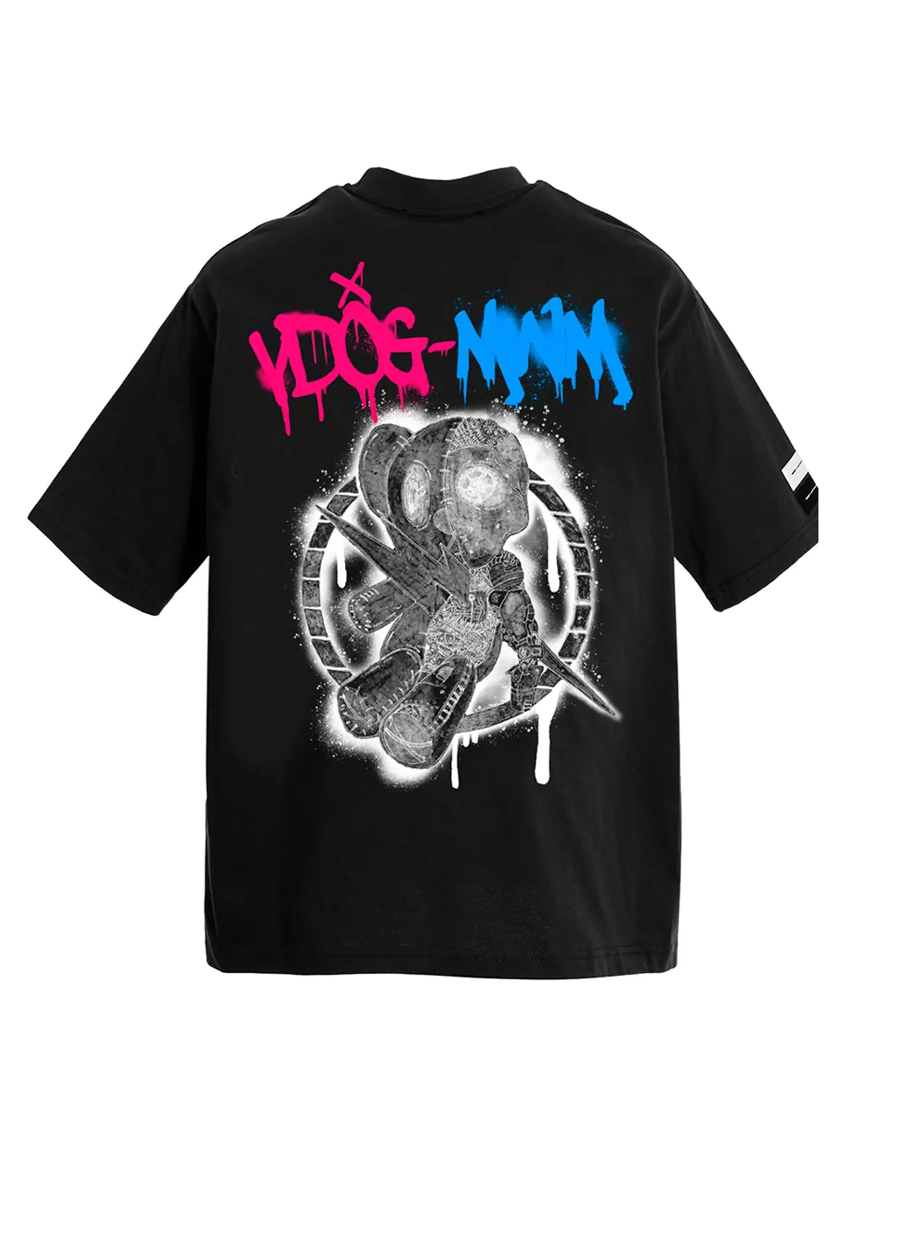 CAMISETA "VD" - NEGRO - VANGUARD'S DOG CAPSULE MOD WAVE MOVEMENT | MW092020470