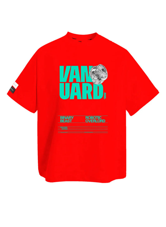 CAMISETA "VD" - ROJO - VANGUARD'S DOG CAPSULE MOD WAVE MOVEMENT | MW092020470