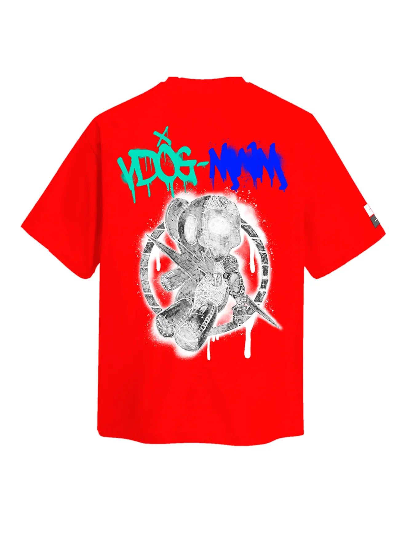 CAMISETA "VD" - ROJO - VANGUARD'S DOG CAPSULE MOD WAVE MOVEMENT | MW092020470