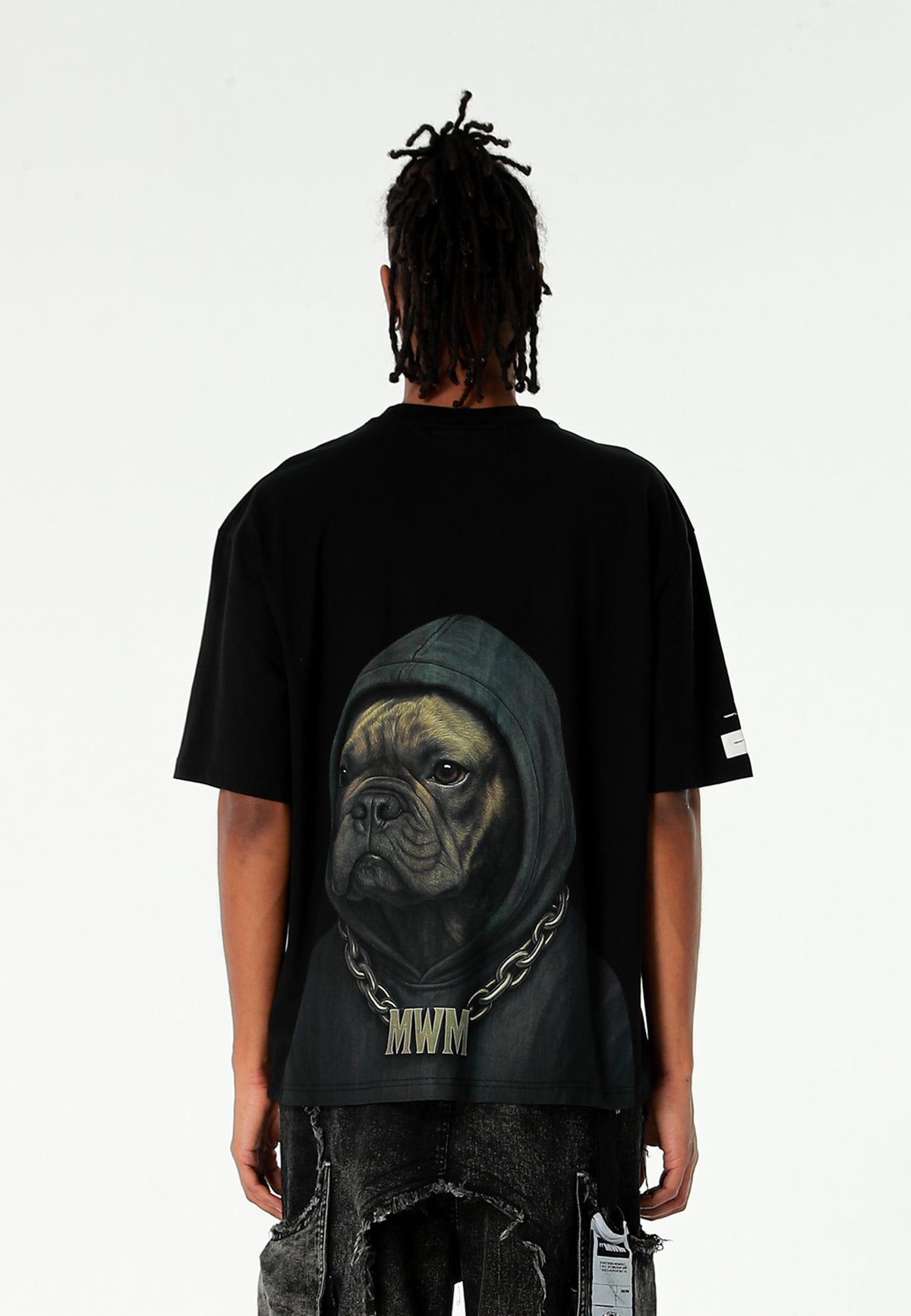 CAMISETA "DOG" - BLACK - VANGUARD'S DOG CAPSULE MOD WAVE MOVEMENT | MW093020820