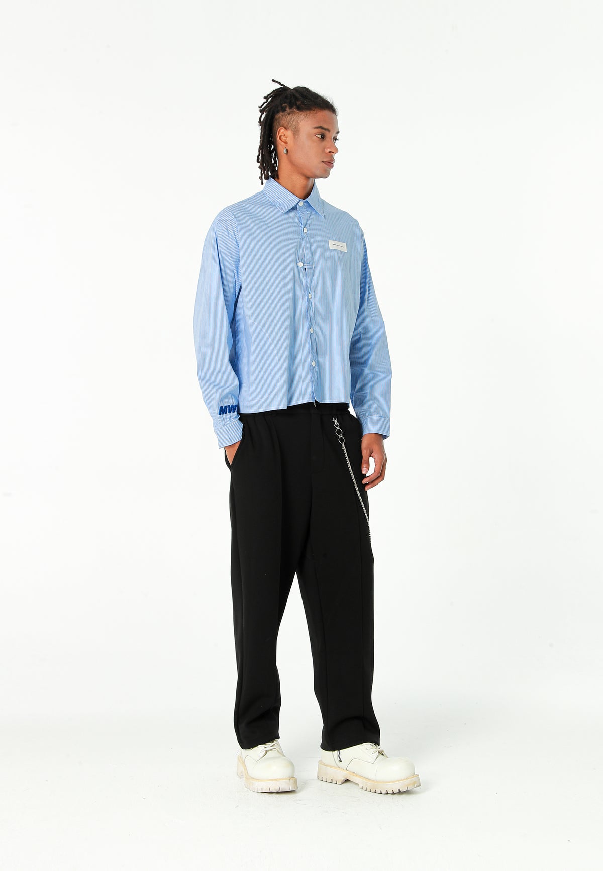 PANTALÓN ANCHO - NEGRO - BLACK CAPSULE MOD WAVE MOVEMENT | MW093050754