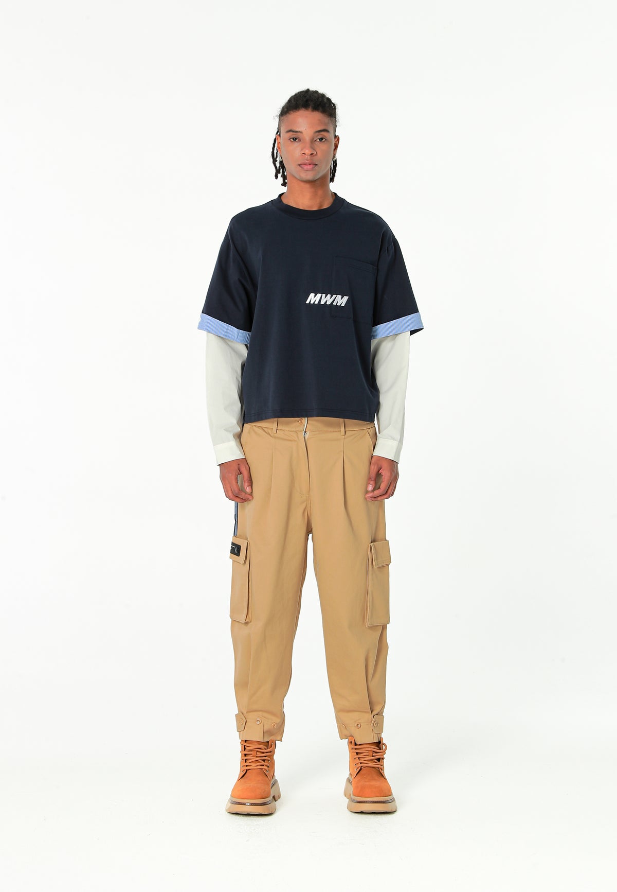 PANTALÓN CARGO - BEIGE - BLACK CAPSULE MOD WAVE MOVEMENT | MW093050776