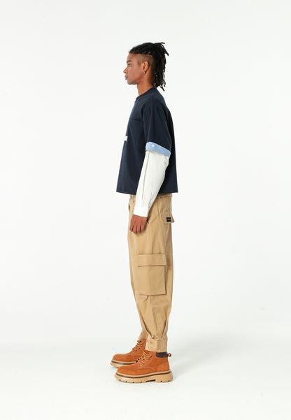 PANTALÓN CARGO - BEIGE - BLACK CAPSULE MOD WAVE MOVEMENT | MW093050776