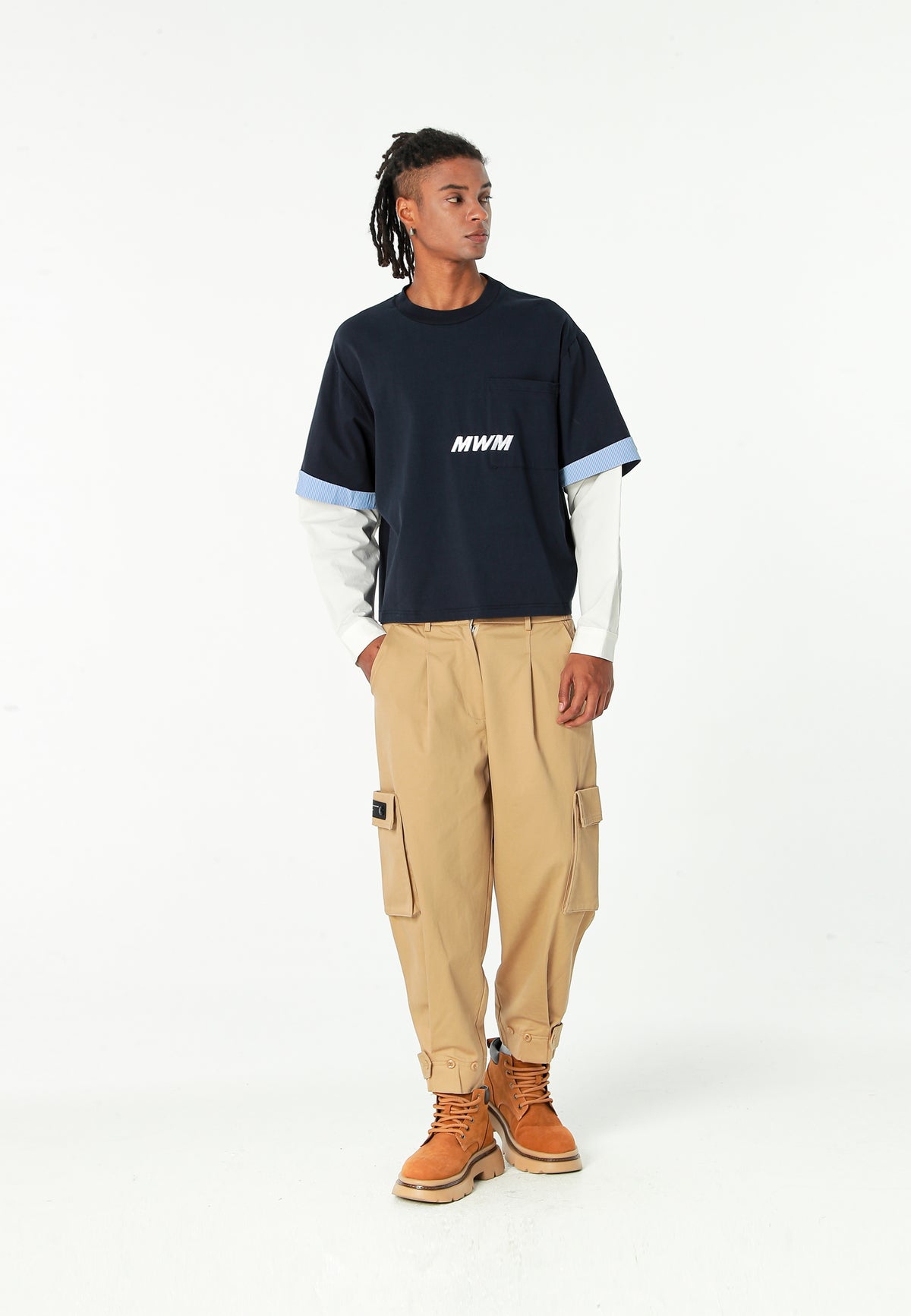 PANTALÓN CARGO - BEIGE - BLACK CAPSULE MOD WAVE MOVEMENT | MW093050776
