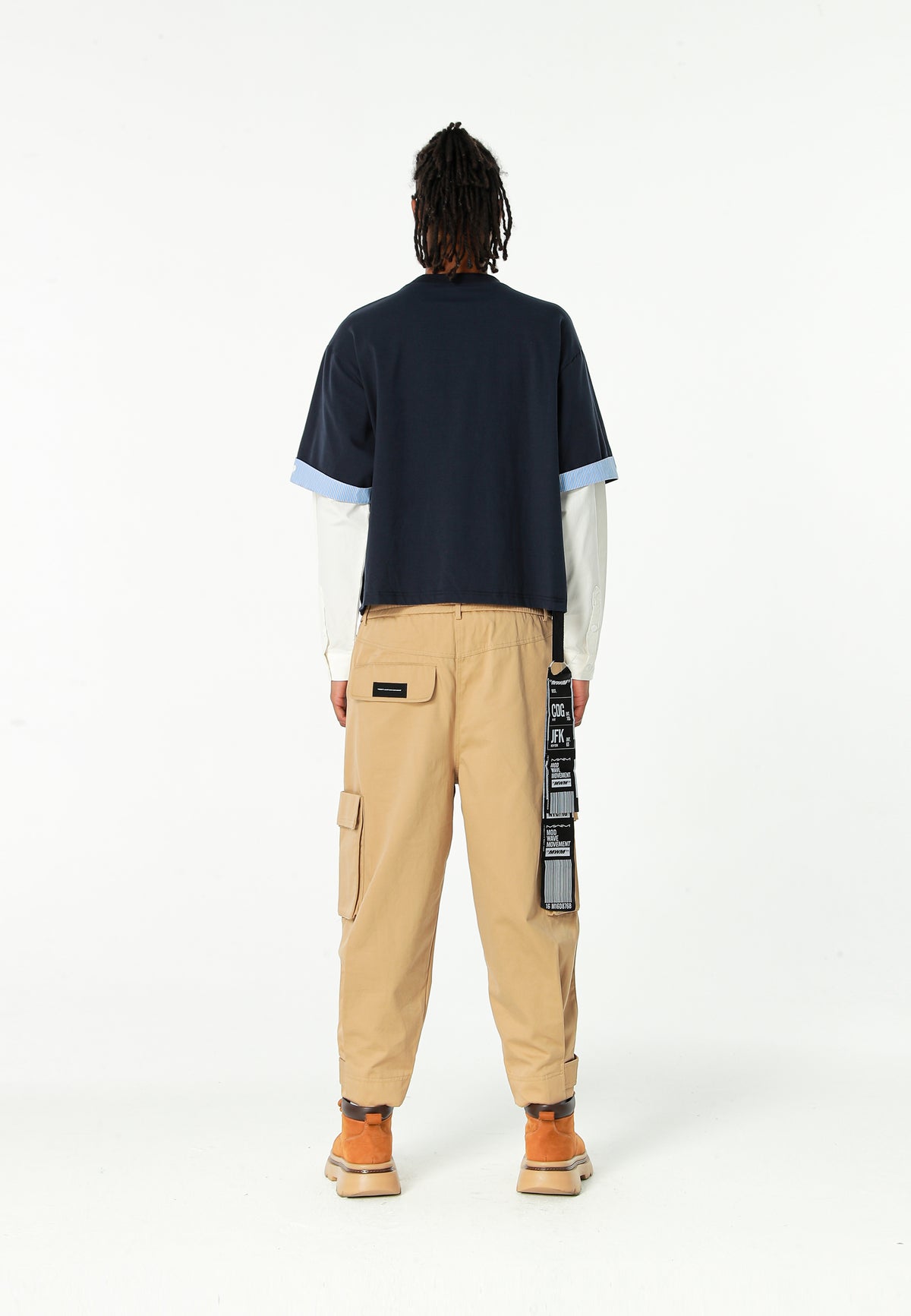 PANTALÓN CARGO - BEIGE - BLACK CAPSULE MOD WAVE MOVEMENT | MW093050776
