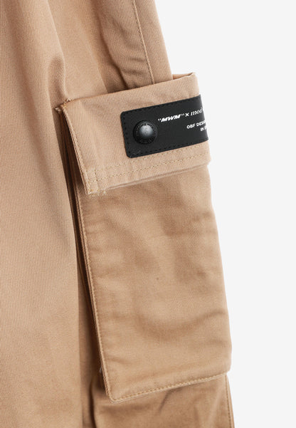 PANTALÓN CARGO - BEIGE - BLACK CAPSULE MOD WAVE MOVEMENT | MW093050776