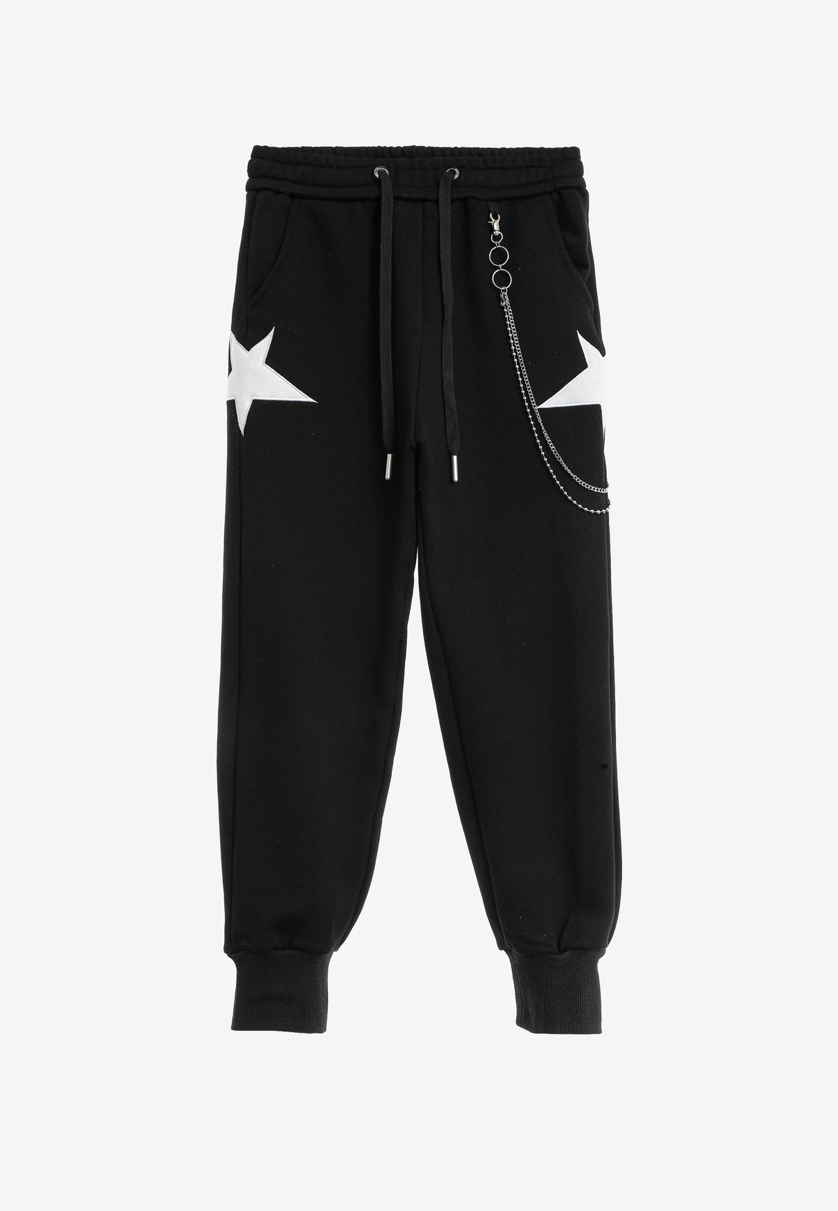 PANTALÓN CHANDAL "STARS" - BLACK - WINGS CAPSULE MOD WAVE MOVEMENT | MW093050845
