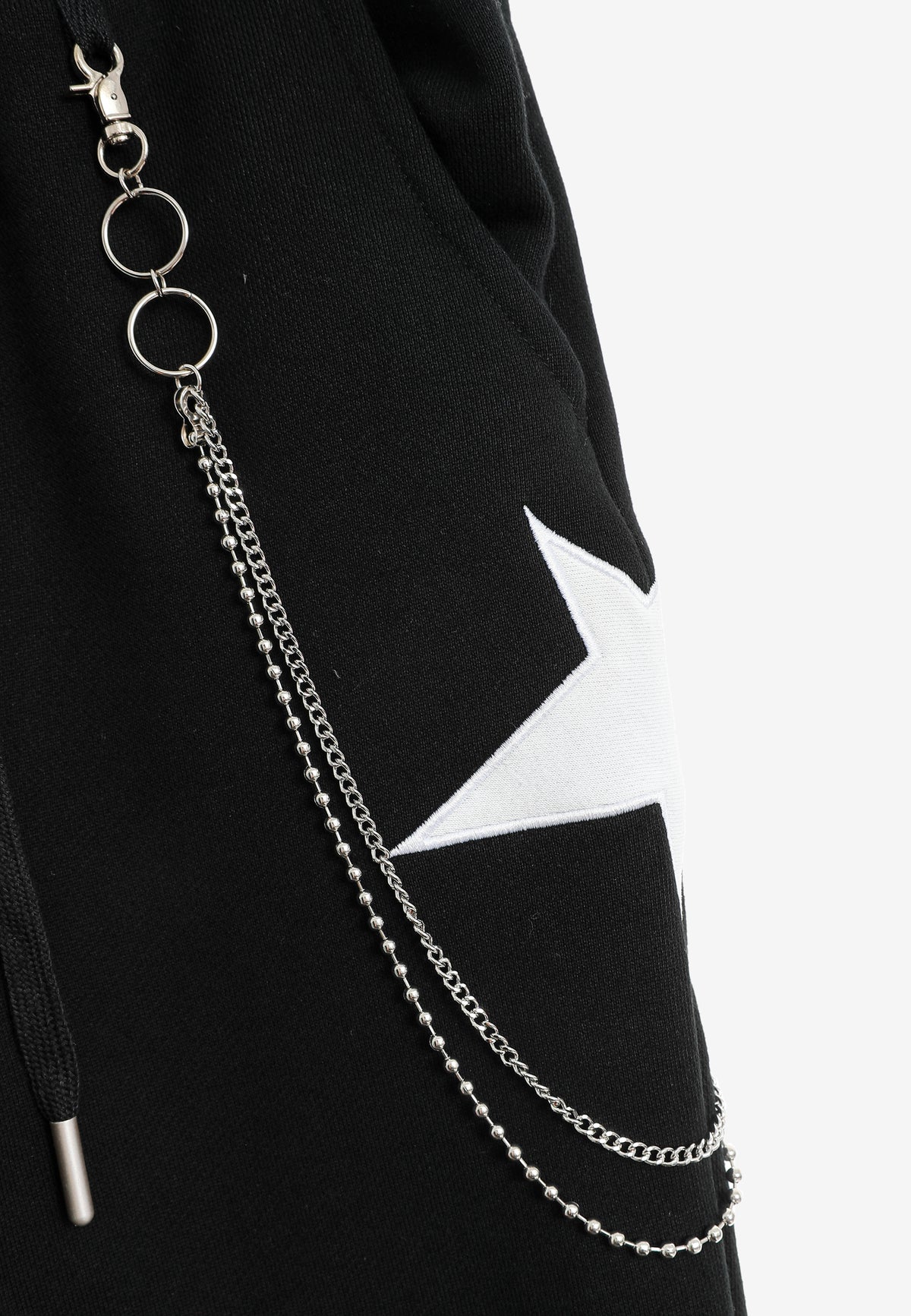 PANTALÓN CHANDAL "STARS" - BLACK - WINGS CAPSULE MOD WAVE MOVEMENT | MW093050845