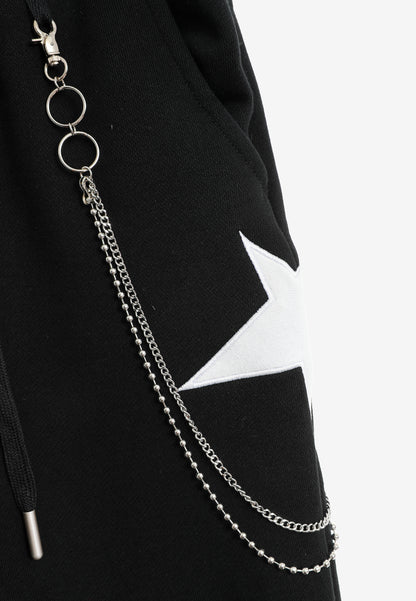 PANTALÓN CHANDAL "STARS" - BLACK - WINGS CAPSULE MOD WAVE MOVEMENT | MW093050845