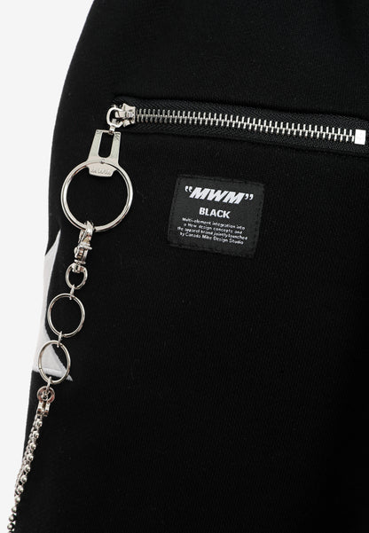 PANTALÓN CHANDAL "STARS" - BLACK - WINGS CAPSULE MOD WAVE MOVEMENT | MW093050845