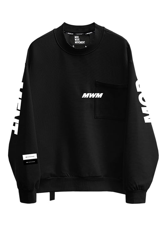 SUDADERA "BEER" - NEGRO - VANGUARD'S DOG CAPSULE MOD WAVE MOVEMENT | MW093060132